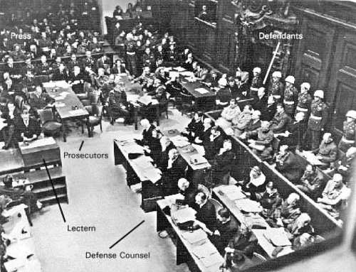 Nuremberg Trials- Overview of Courtroom