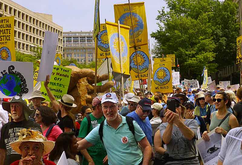 Climate March Group 7, WashDC-The Pro-Renewables+Corporate Reshaper Crowd