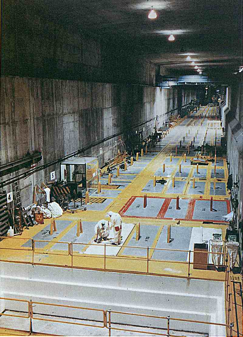 One of 5 nuclear fuel reprocessing "canyons" at Hanford, Washington