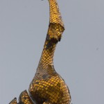 Bird gable. Grand Palace Temples.  Bangkok.