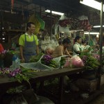 Indoor Flower Market, Bangkok.