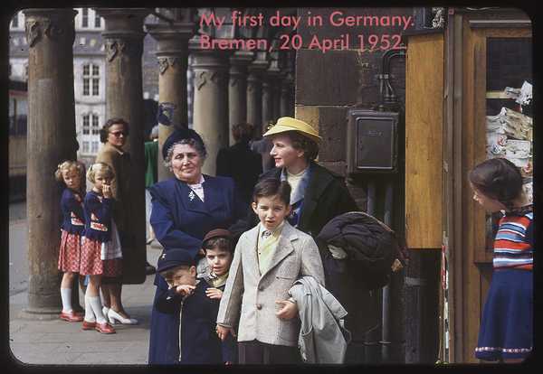 Bremen 1952 - Nelson family