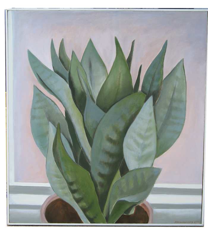 Art by Robin Hannay - paintings - Moonshine Plant 1981