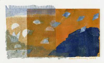 Art by Robin Hannay - Shifting Scente (monotype) 2005