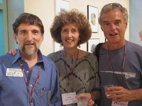  List Gallery Opening -- Jerry Nelson, Robin Hannay, and Menno VanWyk 