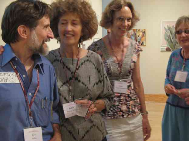  List Gallery Opening -- Jerry Nelson, Robin Hannay, Belle Vreeland Hoverman, Muffin Reid-1000pix- 