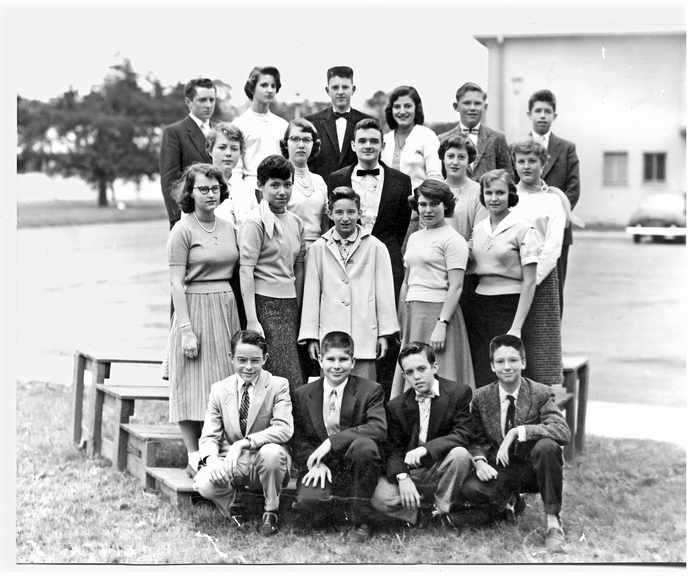 Frankfurt Army high school 8th Grade Graduating Class 1956