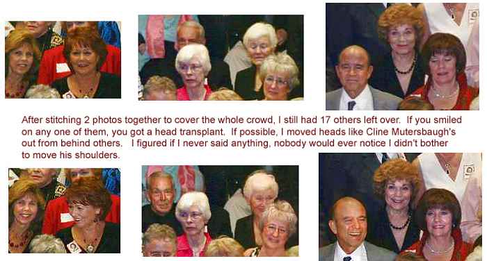 Head transplants bring smiles to every face.