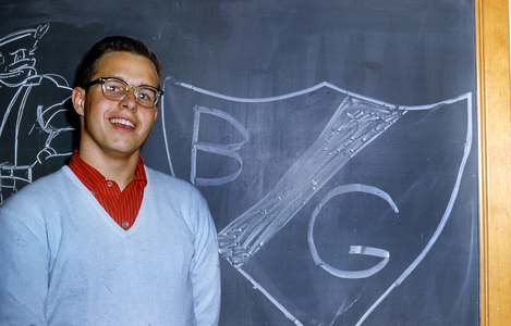 1959MHS- Brad at blackboard