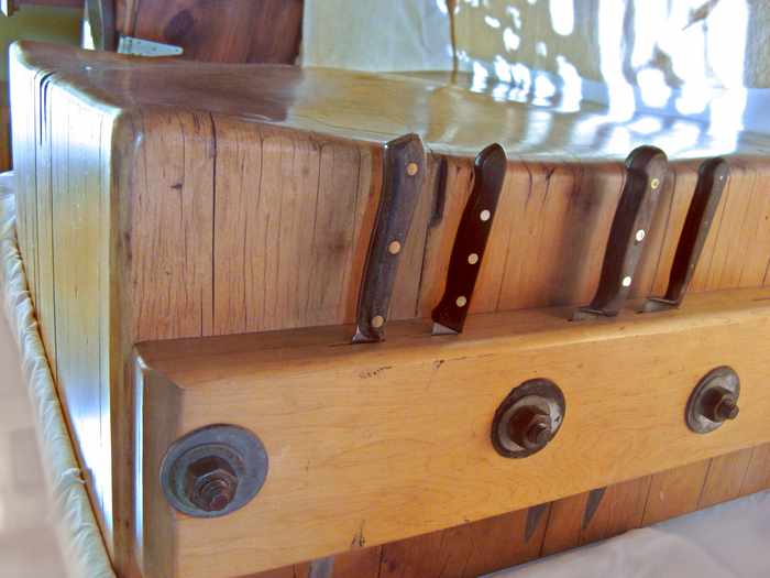 31", 400 lb butcher block ca. 1907