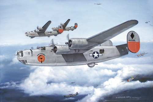 B-24 bombers, "The Liberator"