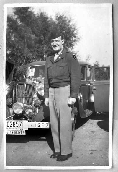 Jim Tierney in Germany ca. 1947