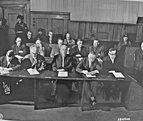 The Nuremburg Trial of I.G. Farben - The Defendants