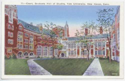 Yale Graduate Hall of Studies courtyard