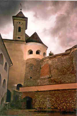 Mukachevo castle on Lamkova hill