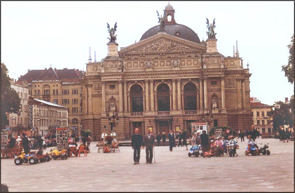 Lviv opera house