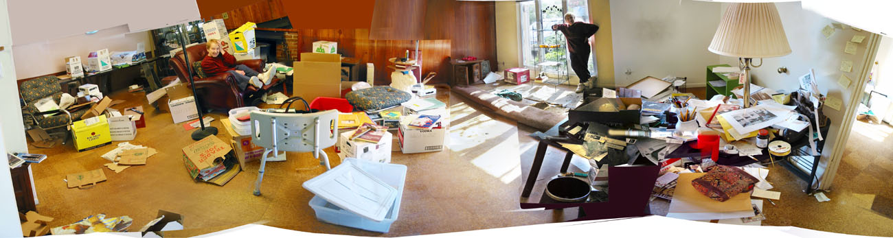 photo: Jerry Nelson Moving day - Lila Sanger
