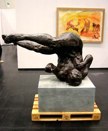 Eric Fischl, Tumbling Woman, 2001, Bronze, edition of 5
