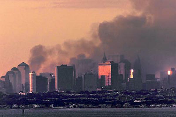 911 - The First Sunset, looking north from Atlantic Highlands, NJ