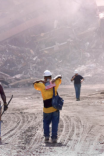 911 - The Pile at the WTC on 14 September 2001.