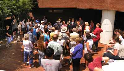 MoveOn "Public Option NOW" demonstration in Virginia