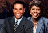 Photo: Bryant Gumbel and Gwen Ifill