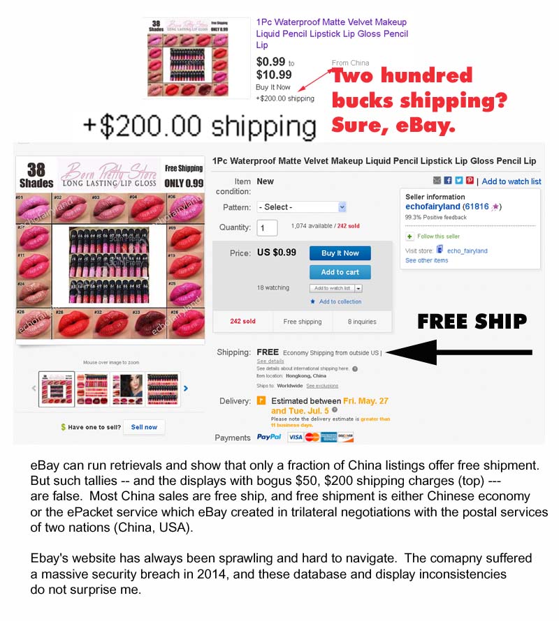 eBayMeaninglessShippingCosts.jpg  $200 bogus shipping charge on eBay