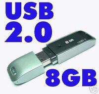 Fraudulent 8GB USB Flash Drive w/SAMSUNG Memory 8 GB A8